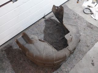 bontott SKODA SUPERB III Jobb hátsó Dobbetét (Kerékjárati, Műanyag)