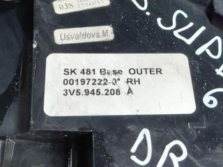 bontott SKODA SUPERB III Jobb Külső Hátsó Lámpa