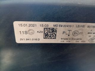 bontott SKODA SUPERB III Jobb Ledes Fényszóró