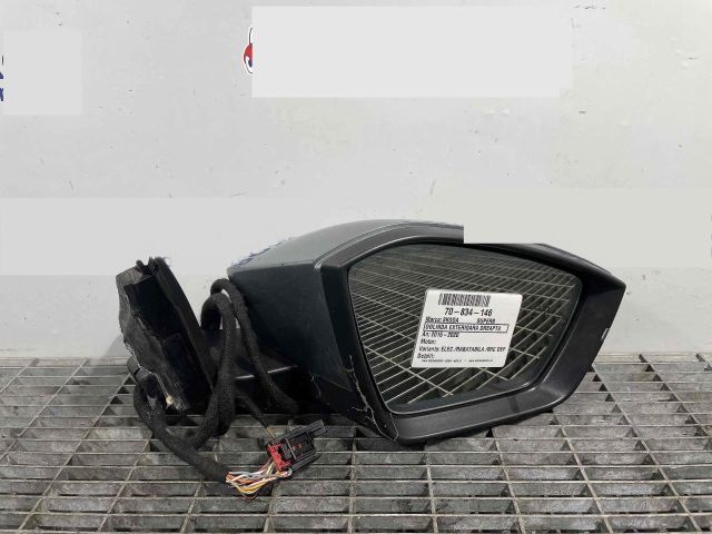 bontott SKODA SUPERB III Jobb Visszapillantó Tükör (Elektromos)