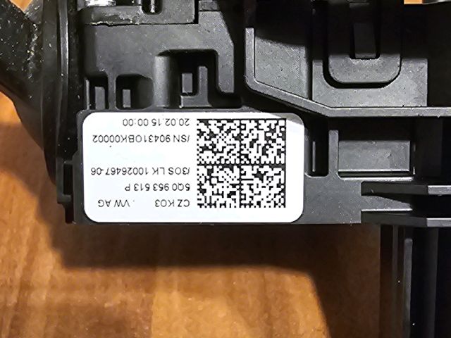 bontott SKODA SUPERB III Komplett Kormánykapcsoló (Bajuszkapcsoló)