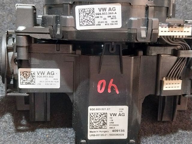 bontott SKODA SUPERB III Komplett Kormánykapcsoló (Bajuszkapcsoló)