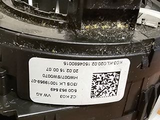 bontott SKODA SUPERB III Légzsák Átvezető Szalagkábel