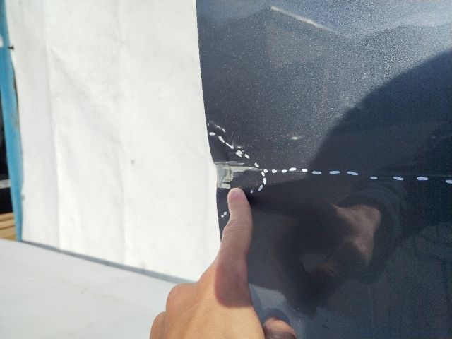 bontott SKODA SUPERB IV Bal első Ajtó (Üres lemez)