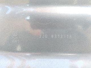 bontott SKODA SUPERB IV Bal első Ajtó (Üres lemez)