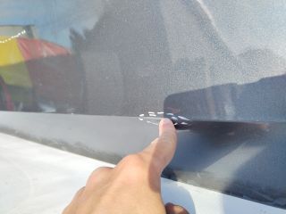 bontott SKODA SUPERB IV Bal első Ajtó (Üres lemez)