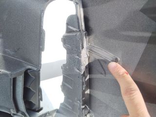 bontott SKODA SUPERB IV Első Lökhárító (Üresen)