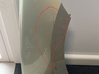 bontott SKODA SUPERB IV Jobb első Sárvédő