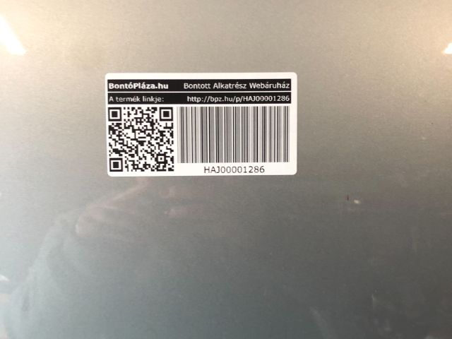 bontott SKODA SUPERB IV Motorháztető