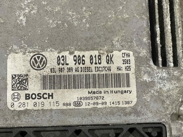 bontott SKODA YETI Motorvezérlő