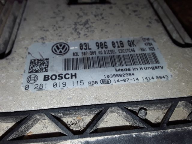 bontott SKODA YETI Motorvezérlő