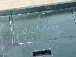 bontott SKODA YETI Ablakemelő Kapcsoló Négyes / Kettes