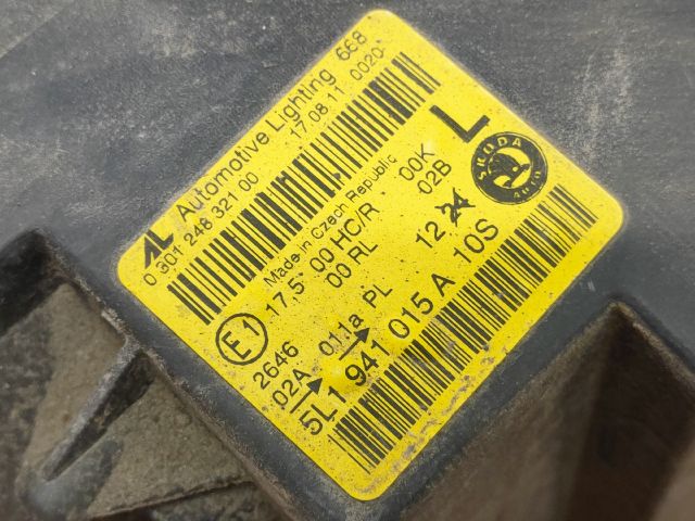 bontott SKODA YETI Bal Fényszóró