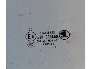 bontott SKODA YETI Bal hátsó Ablak