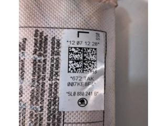 bontott SKODA YETI Bal Oldallégzsák