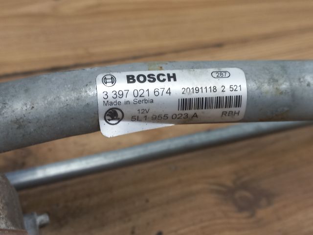 bontott SKODA YETI Első Ablaktörlő Szerkezet Motorral