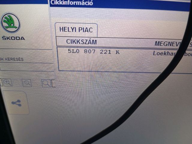 bontott SKODA YETI Első Lökhárító (Üresen)