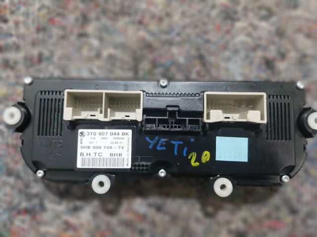 bontott SKODA YETI Fűtéskapcsoló (manuális klímás)