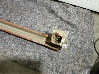 bontott SKODA YETI Hátsó Lökhárító Merevítő (Fém)