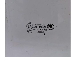 bontott SKODA YETI Jobb hátsó Ablak