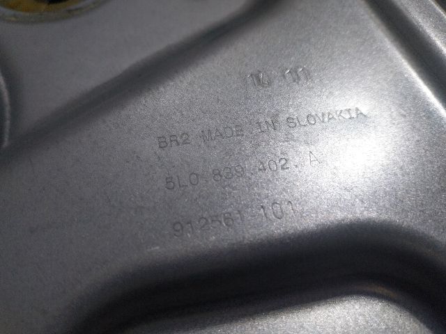 bontott SKODA YETI Jobb hátsó Ablakemelő Szerkezet (Elektromos)