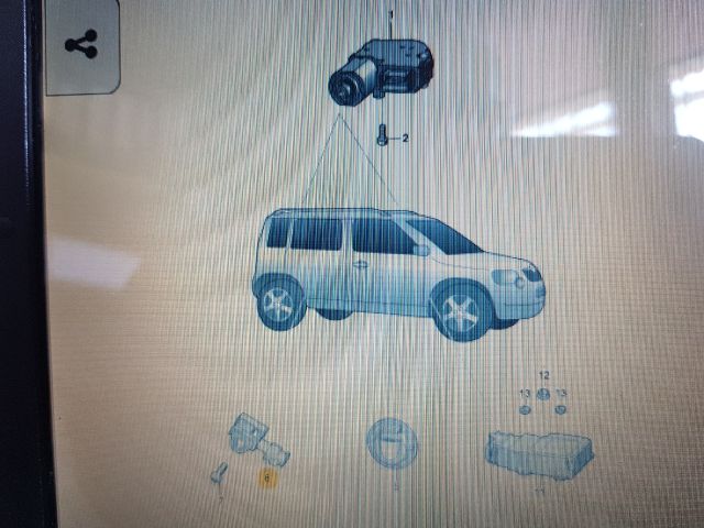 bontott SKODA YETI Jobb hátsó Oldal Ütközés Érzékelő