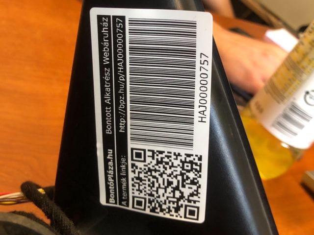 bontott SKODA YETI Jobb Visszapillantó Tükör (Elektromos)