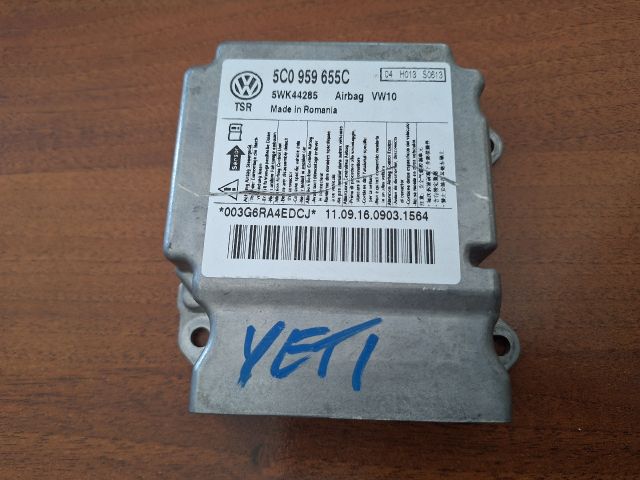 bontott SKODA YETI Légzsák Elektronika