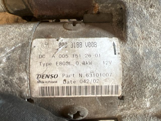 bontott SMART CITY-COUPE Önindító