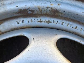 bontott SMART CITY-COUPE Acélfelni (1 db)