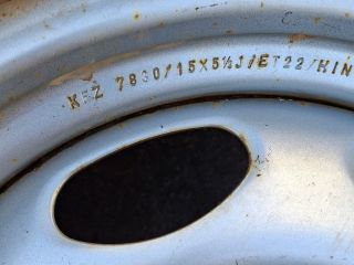 bontott SMART CITY-COUPE Acélfelni (1 db)