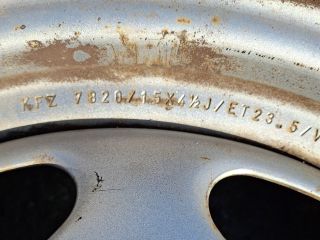 bontott SMART CITY-COUPE Acélfelni (1 db)