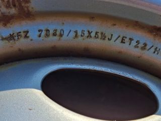 bontott SMART CITY-COUPE Acélfelni Pár