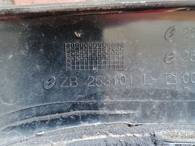 bontott SMART CITY-COUPE Bal C Oszlop Oldalablak Üveg