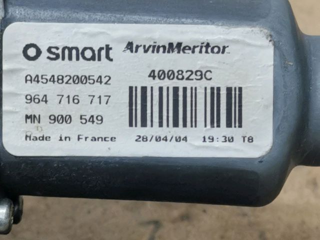 bontott SMART FORFOUR Bal első Ablakemelő Motor