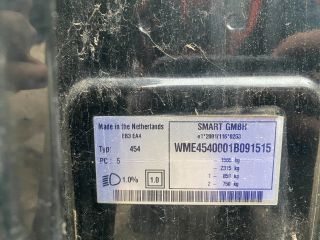 bontott SMART FORFOUR Csomagtérajtó Zárszerkezet