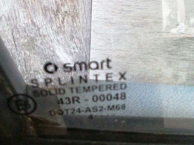 bontott SMART FORFOUR Jobb első Ablak