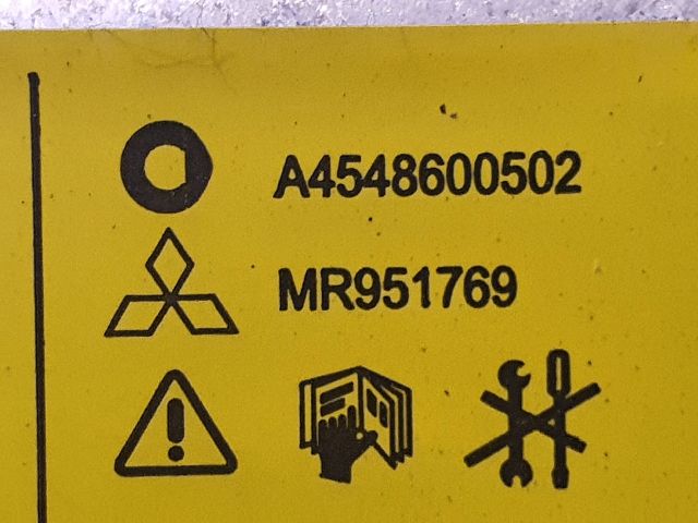 bontott SMART FORFOUR Utasoldali Légzsák