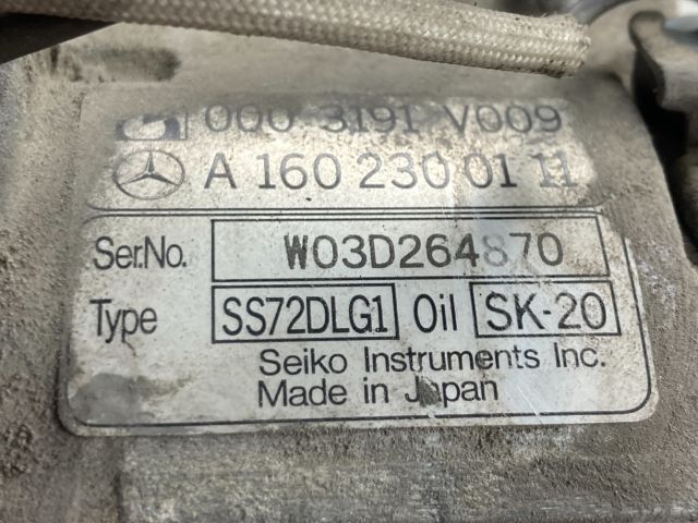 bontott SMART FORTWO Klímakompresszor