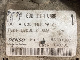 bontott SMART FORTWO Önindító