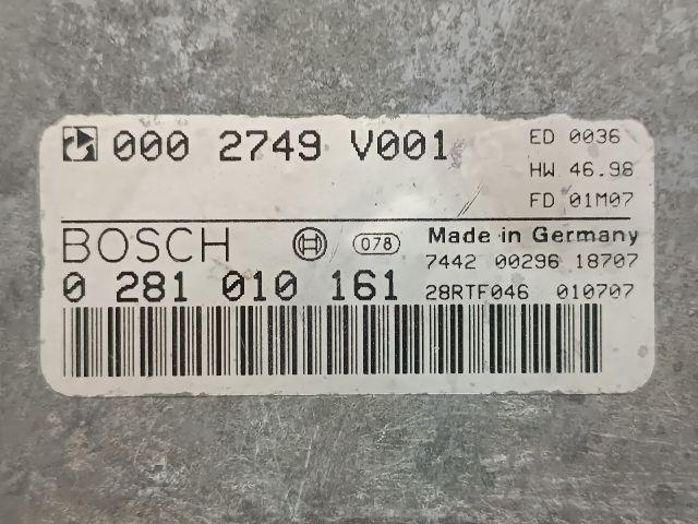 bontott SMART FORTWO Motorvezérlő