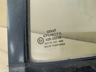 bontott SMART FORTWO Bal első Fixüveg (Ajtóban)