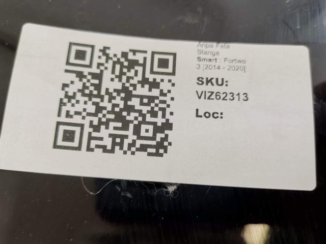 bontott SMART FORTWO Bal első Sárvédő