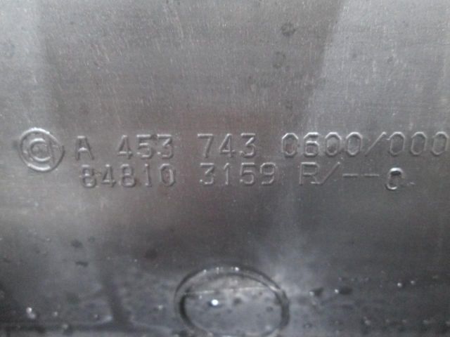 bontott SMART FORTWO Csomagtérajtó Díszléc