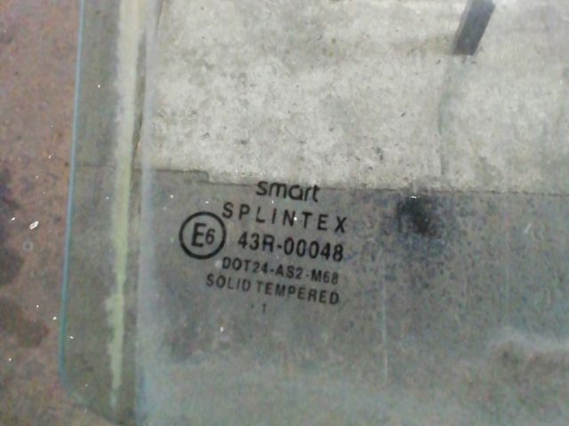 bontott SMART FORTWO Jobb első Ablak
