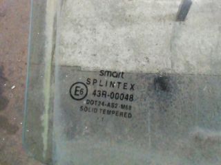 bontott SMART FORTWO Jobb első Ablak