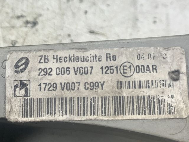 bontott SMART FORTWO Jobb Hátsó Lámpa