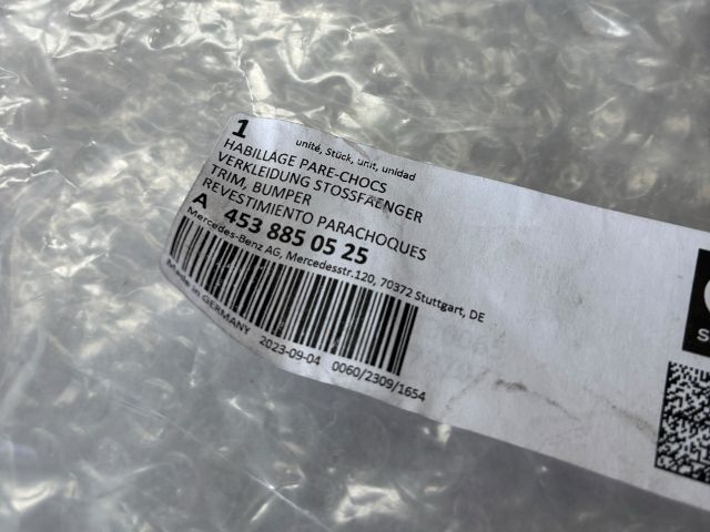 bontott SMART FORTWO Jobb hátsó Oldal Lökhárító Tartó (Műanyag)