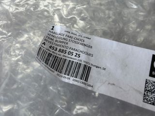 bontott SMART FORTWO Jobb hátsó Oldal Lökhárító Tartó (Műanyag)