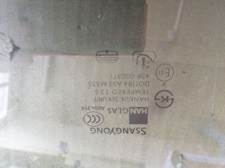 bontott SSANGYONG ACTYON Bal hátsó Ablak